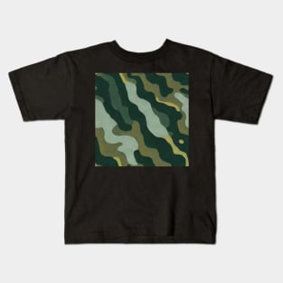 Camouflage Army Pattern, a perfect gift for all soldiers, asg and paintball fans! #18 Kids T-Shirt